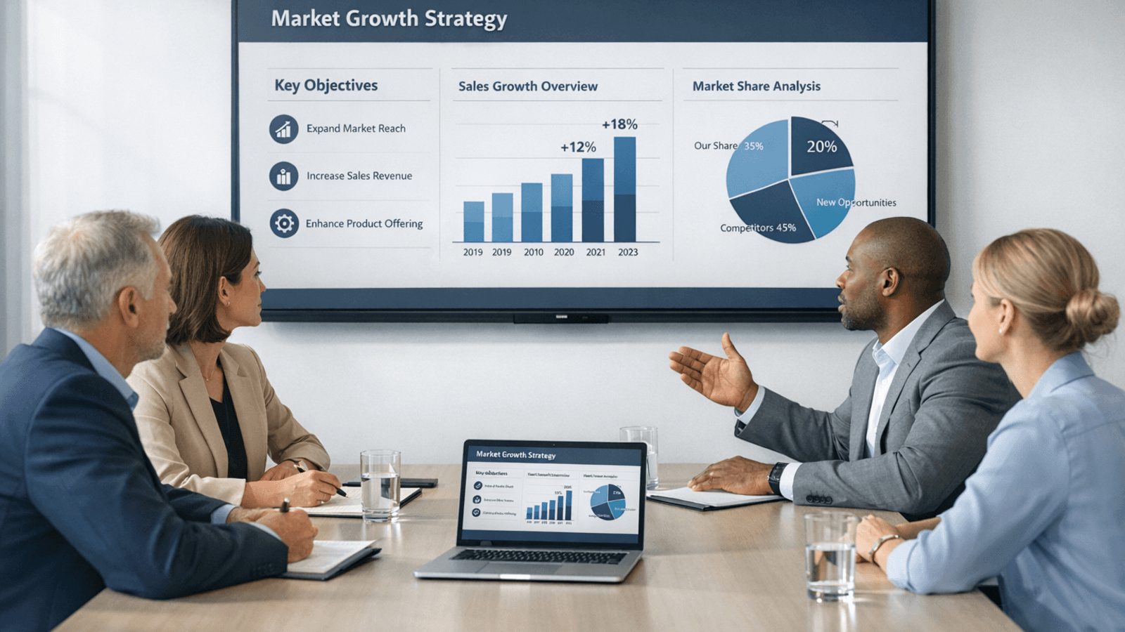 AI presentation generator for business